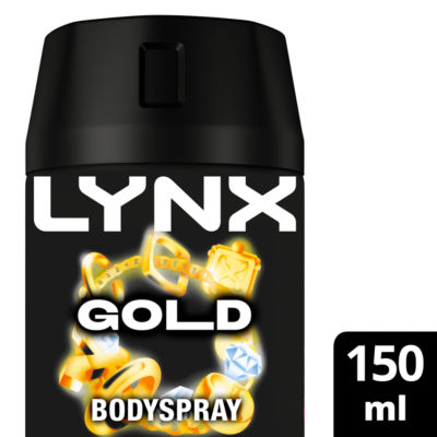 Lynx Aerosol Body Spray Gold 150 ml