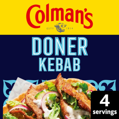 Colmans Weekend Wonders Meal Maker recipe mix Doner Kebab 38 g