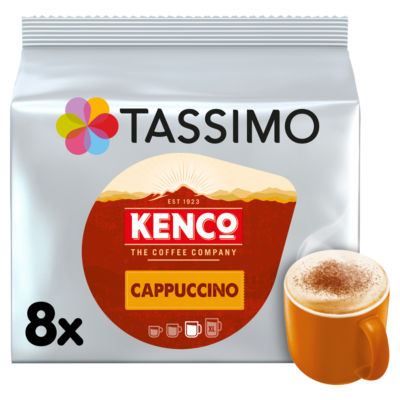 Tassimo Kenco Cappuccino Coffee Pods X8