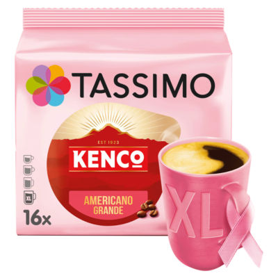 Tassimo Kenco Americano Grande Coffee Capsule Pack 16 - 4031640 - Image 2