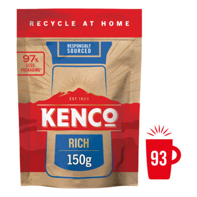 Kenco Rich Instant Coffee Paper Refill 150g