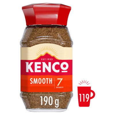 Kenco Smooth Instant Coffee 190g - ASDA Groceries