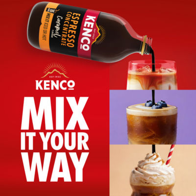 Kenco Espresso Coffee Concentrate Caramel Iced or Hot 485ml - ASDA