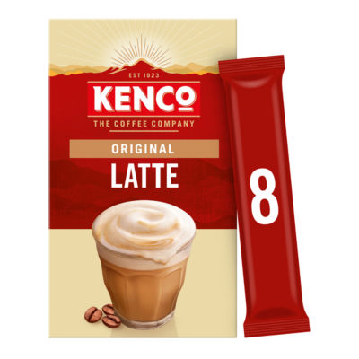 Kenco Original Latte Instant Coffee 8 X 16.3G