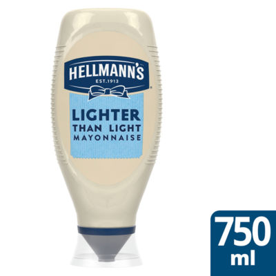Hellmanns Mayonnaise Lighter than Light 750 ml