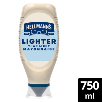 Hellmann's Lighter Than Light Squeezy Mayonnaise 750 ml