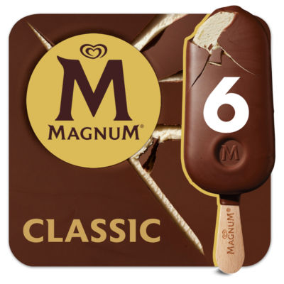 Magnum Cream Classic Ice Sticks 6X 100 Ml