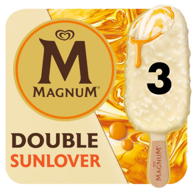 Magnum Sunlover White Chocolate Mango & Coconut Ice Cream Sticks 3x85ml