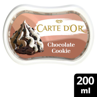 Carte D'or Mini Indulgence Chocolate Cookie Ice Cream Dessert 200 Ml