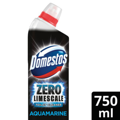 Domestos Zero Limescale Toilet Cleaner Aquamarine 750 ml