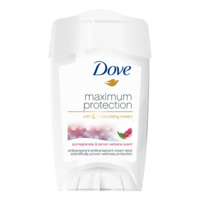 Dove Maximum Protection Go Fresh Pomegranate Antiperspirant Deodorant Cream 45ml