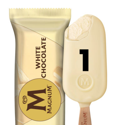 Magnum WHITE ICE CREAM STICK 110ML