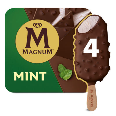 Magnum 4 Mint Ice Creams