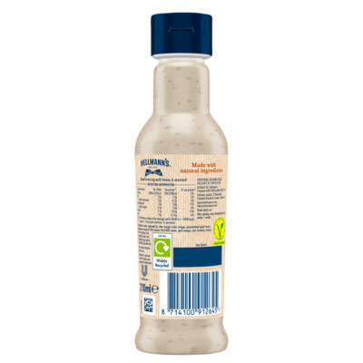 Hellmanns Honey and Mustard Salad Dressing 210ml