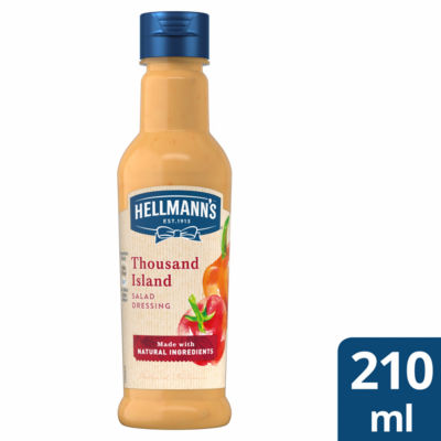 Hellmanns Salad Dressing Thousand Island 210 ml