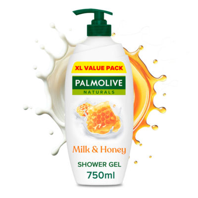 Palmolive Naturals Coconut & Milk Shower Gel Body Wash 750ml Pump