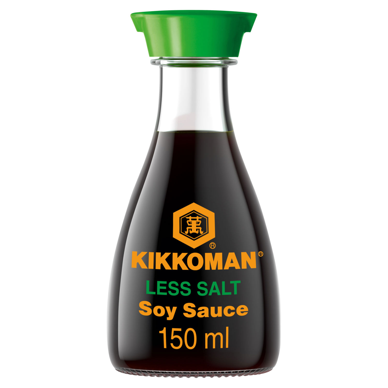 Kikkoman Less Salt Soy Sauce Condiment 150ml