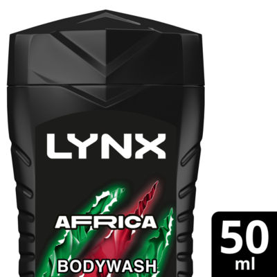 Lynx Africa 12 Hour Refreshing Bodywash 50Ml