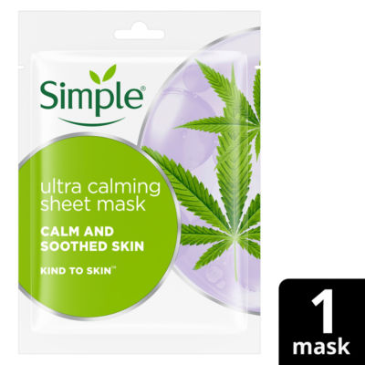 Kind to Skin Biodegradable Sheet Mask Ultra Calming 1 pc