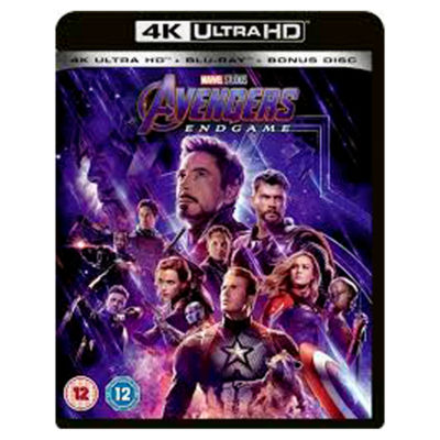 Blu-ray Avengers: Endgame - 4K Ultra HD + Blu-Ray + Bonus Disc