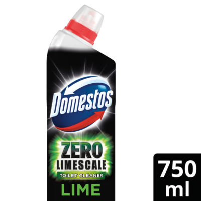 Domestos Zero Limescale Toilet Cleaner Lime 750 ml