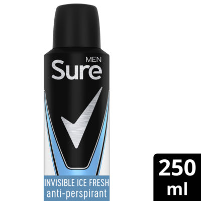 Sure Men Invisible Ice Anti-Perspirant Deodorant Aerosol