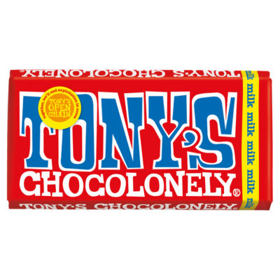 TONYS Tony's Chocolonely Milk Chocolate 180G