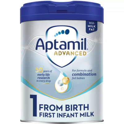 Aptamil advanced 1 first infant baby milk formula powder from birth