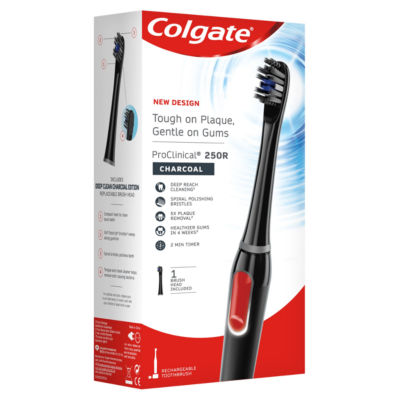 Colgate ProClinical 250R Charcoal Rechargeable Electric Toothbrush
