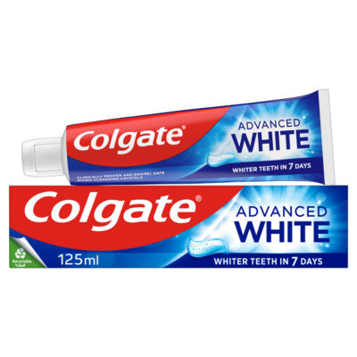 Colgate Advanced White Teeth Whitening Toothpaste 125Ml