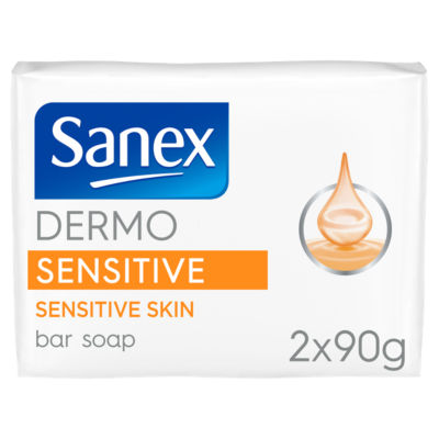 2 x Sanex Dermo Sensitive Hypoallergenic Bar Soap For Face & Body 4 X 90g - Image 4