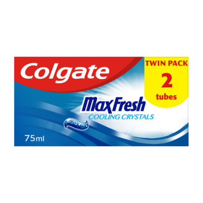 Colgate Max Fresh Cooling Crystals Twinpack