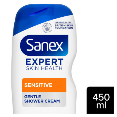 Sanex expert skin health sensitive shower gel body wash