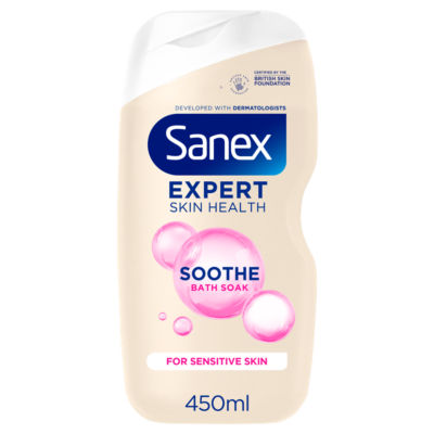 Sanex Expert Skin Health Soothe Bath Soak 450ml