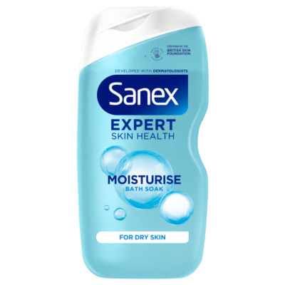 Sanex Expert Skin Health Moisturising Bath Soak 450Ml