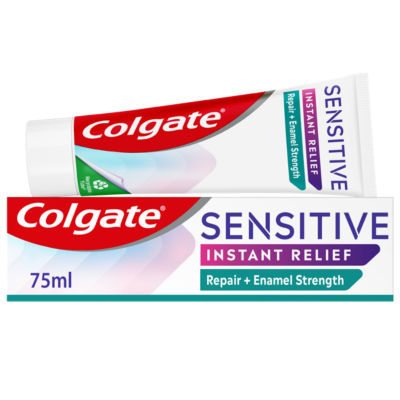 Colgate Sensitive Instant Relief Repair + Enamel Strength Toothpaste 75ml Mint - Image 9