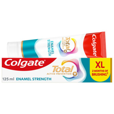 Colgate Total Active Prevention + Enamel Strength Toothpaste 125ml ...