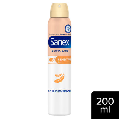 Sanex Derma Care Sensitive 48h Antiperspirant Spray Deodorant 200ml