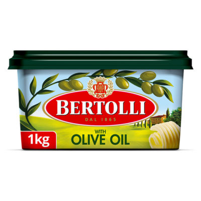 Bertolli Vegetable Fat Spread With Olive Oil 1Kg