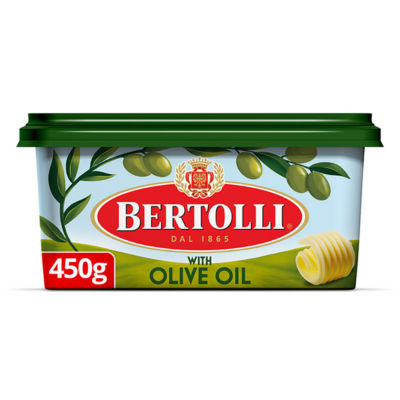Bertolli Olive Oil Alternative To Spreadable Butter 450G