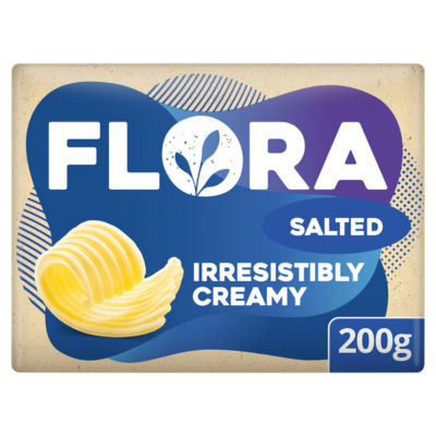 Flora Salted Block Butter Alternative 200g - ASDA Groceries