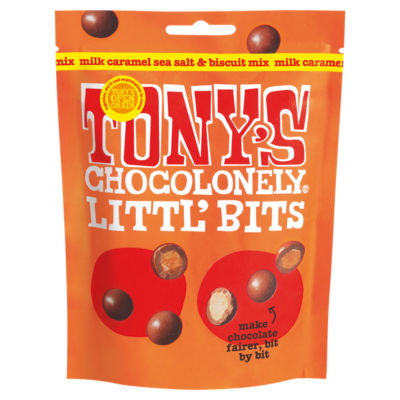 TONYS Tony's Chocolonely Caramel Sea Salt & Biscuit Mix 100G