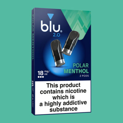 Blu 20 Blu 2.0 2.0 Polar Menthol Vape Pods 18mg/ml