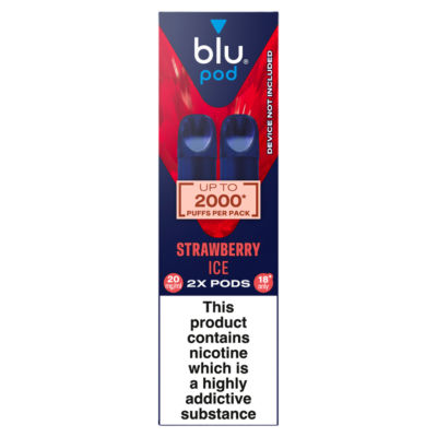 blu Pod Strawberry Ice 20mg/ml 2x 2ml
