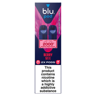 blu Pod Berry Mix 20mg/ml 2x 2ml