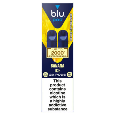 blu Pod Banana Ice 20mg/ml 2x 2ml