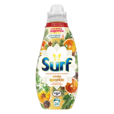 Surf Winter Sparkle Concentrated Liquid Washing Detergent 24 Washes