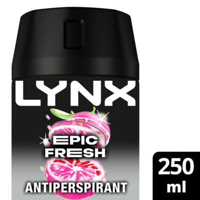 Lynx Epic Fresh 72h Antiperspirant Deodorant 250ml