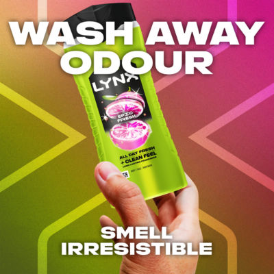 Lynx 12 Hours Refreshing Fragrance Body Wash 500l Bundle, Set Contains - View #3