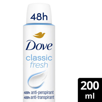 Dove Cream Anti-Perspirant Deodorant Spray Classic 200Ml - Image 5